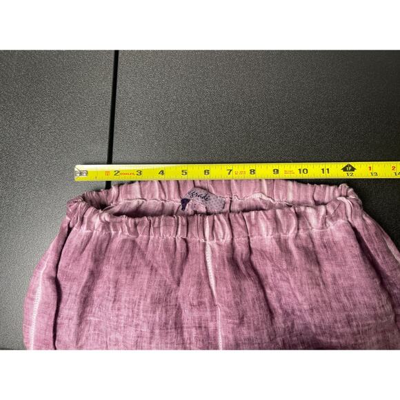 Degrade Women's 100% Linen Coastal Gauze Sheer Whimsical Lagenlook Fairy Set M/L - Picture 12 of 16